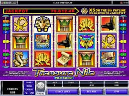 Treasure Nile Online Pokie Game